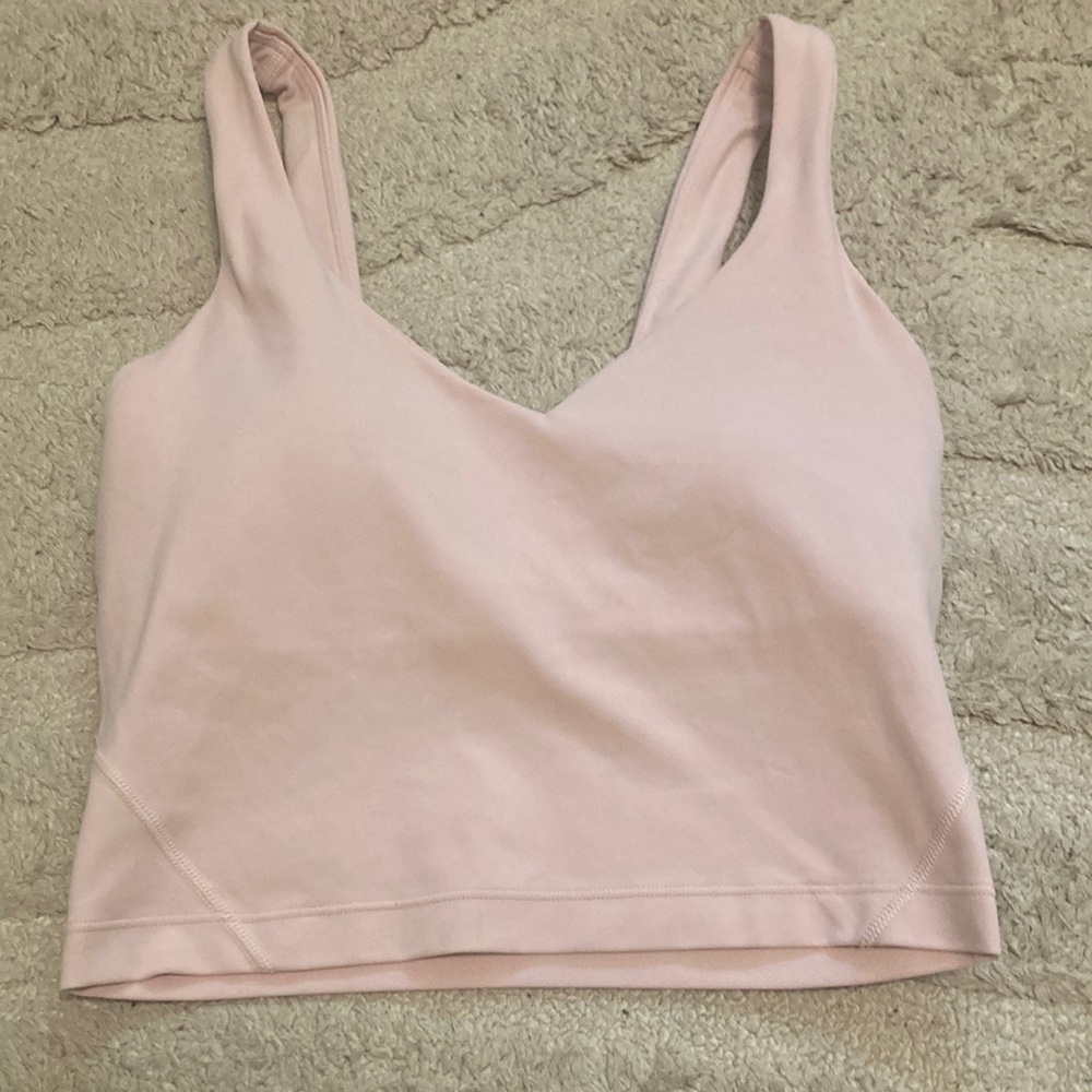 Lululemon align tank light pink size 2